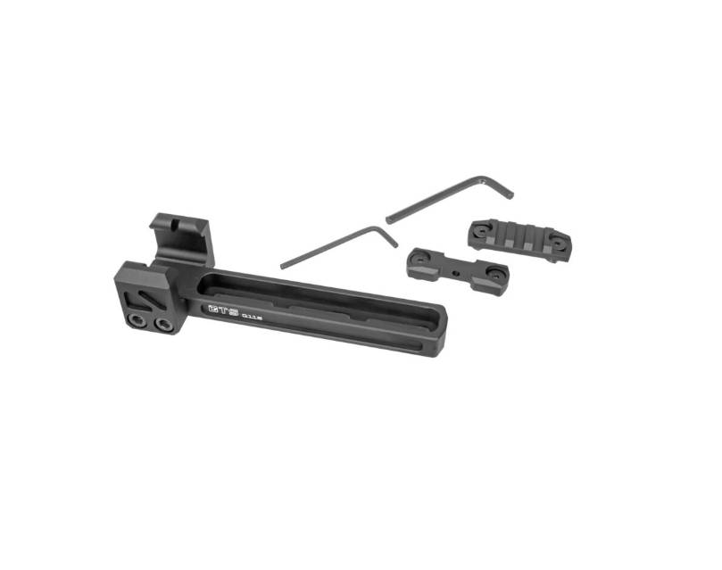 Кронштейн GTS Q115 Picatinny для СВД/Тигр 3слота М-LOK для установки сошек (2)