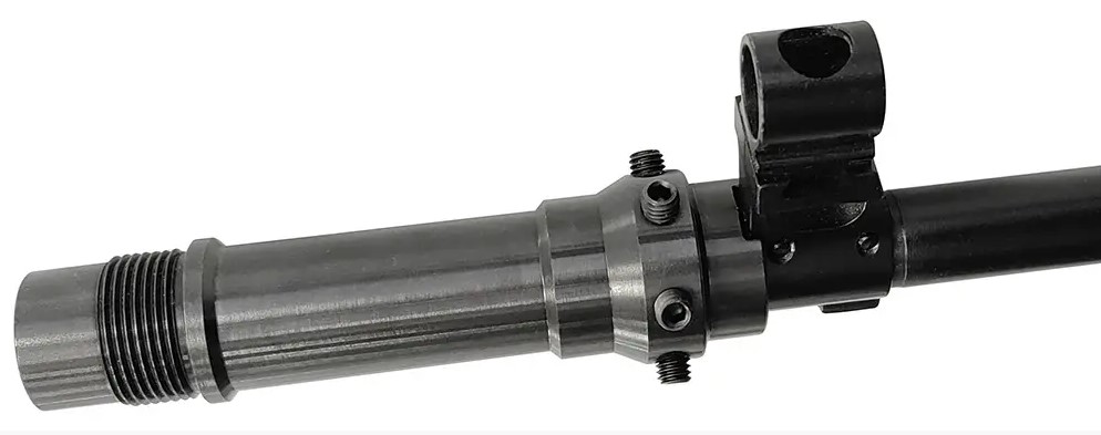 Переходник-адаттер на пламегаститель длинный СВД/Тигр, резьба М24х1,5 (3)