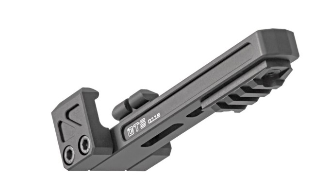 Кронштейн GTS Q115 Picatinny для СВД/Тигр 3слота М-LOK для установки сошек