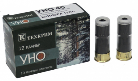 Патрон Техкрим 12/70 пуля УНО 40 (10)