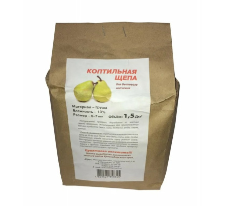 Щепа для копчения груша 3дм3 /0025271/