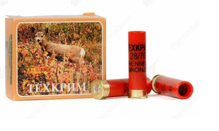 Патрон Техкрим 12/70 пуля Brenneke Bronze 1уп/(10)