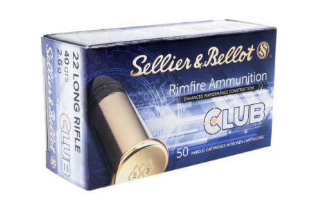 Патрон .22LR S&B CLUB 2,56гр (50)/1шт.