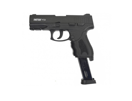Макет охолощенный пистолета PT24 (Taurus) сатин к.9мм РАК
