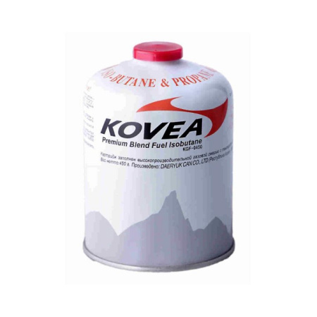 Баллон газовый Kovea 450г изобутан/пропан 70/30 резьбовой