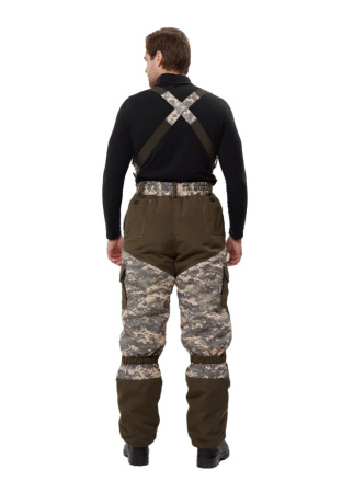 Брюки УРСУС зимние Грета цифра т.сер/хаки  р.44-46, рост 170-176 (1)