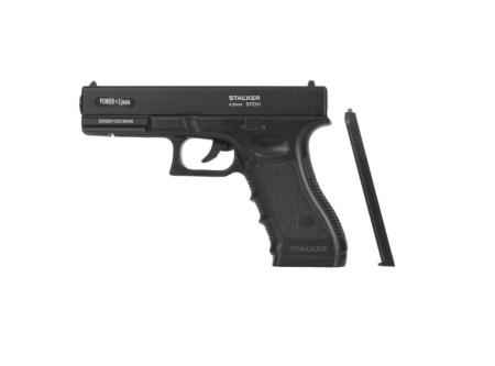 Пневматический пистолет Stalker S17GM  к.4,5мм металл,черный /ST-12051GM/ (2)
