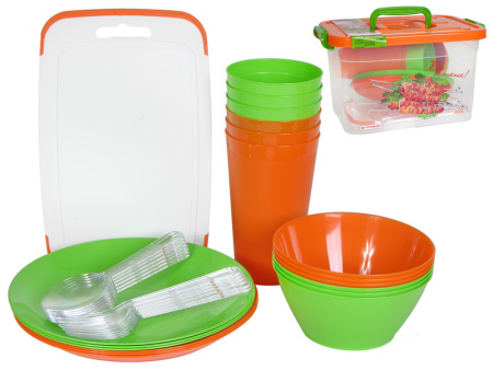 Набор для пикника на 6 персон RONIN 32 предмета /4380960/ (1)