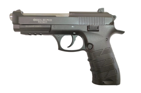 Пневматический пистолет EKOL ES P92 В Black 4,5к металл (1)