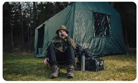 Надувная палатка ARTELV TISO – M Зелёная