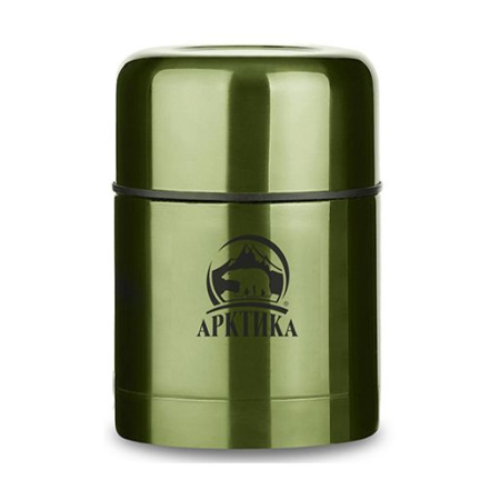 Термос Арктика с супер широким горлом 0,5л суповой болотный /302-500/