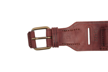 Патронташ Хольстер 25лет 12к открытый L-1300мм 22п кожа /231370000/