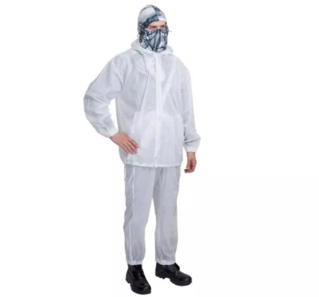 Костюм Хольстер Метелица таффета белый р.56-64 /330000000/