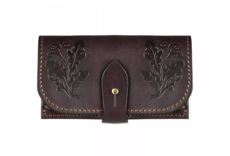 Подсумок VECTOR из натуральной кожи на 6 патронов 12к/П-48/