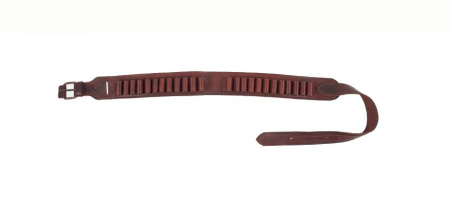 Патронташ Хольстер 25лет 20к открытый L-1150мм 24п кожа /231400000/