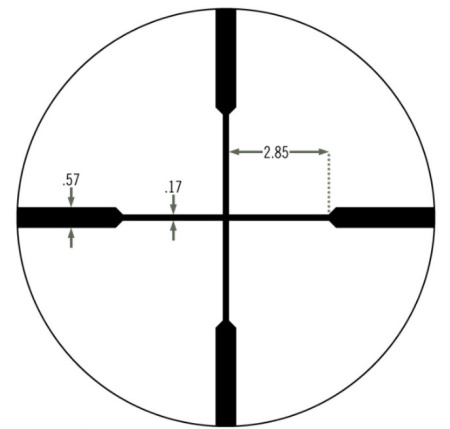 Прицел Vortex Crossfire II 2-7х32 BDC (4)