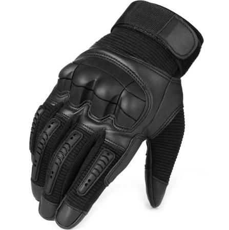 Перчатки тактические Marine прорезинненый кастет I-Touch черный р.,XL /STMJRBL/