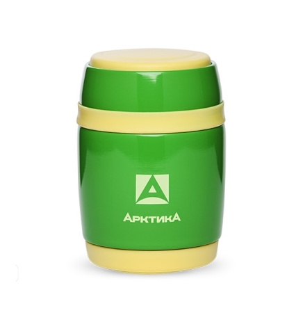 Термос-бочонок Арктика с широким горлом 380мл зеленый /409-380/