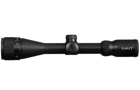 Прицел Gaut Quartz 3-9*40,АО-параллакс ,сетка 2(Mil-Dot),подстветка красная, 25,4мм,поправки 1/4 МОА (2)