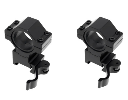 Кольца быстросъемные Remington 30мм Weaver средние 14мм рычаг