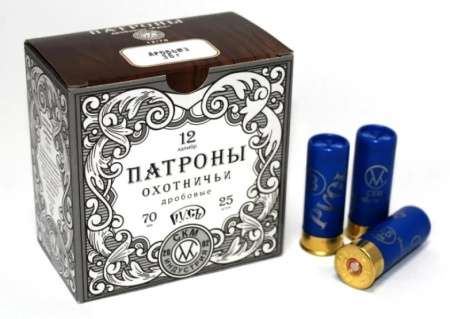 Патрон СКМ 12/70 №3 Русь 36гр. (25)