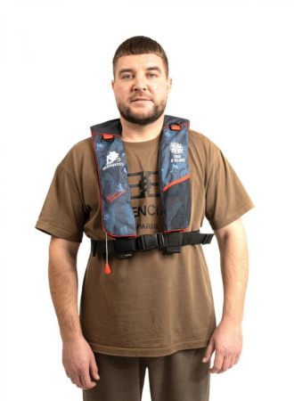 Жилет спасательный самонадувной Mednovtex (1)