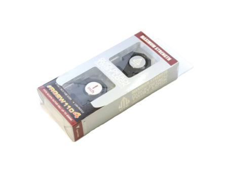 Кольца Leapers UTG Max Strength 25,4мм быстросъемные на Weaver низкие с винт.зажимом /RG2W1104/ (1)