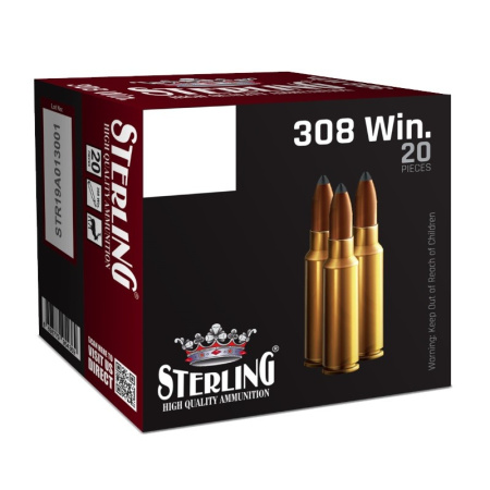Патрон 308Win Sterling SP 147 (20) /1шт