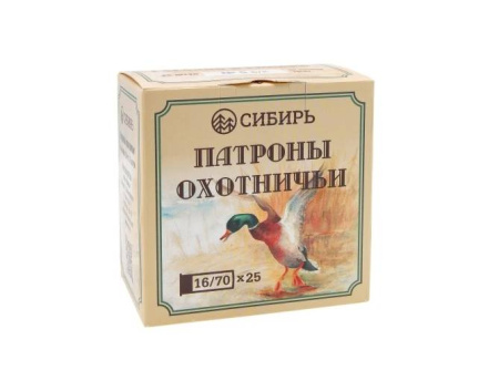 Патрон Новосибирск Сибирь 16/70 №0 б/к 28гр (25)