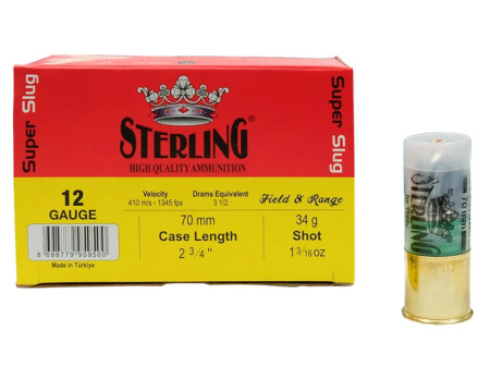 Патрон STERLING 12/70 №1 34гр. (25)