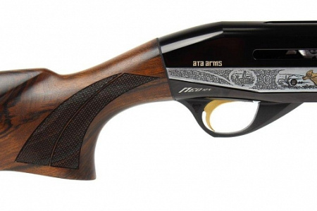 Охот. ружье ATA Neo 12 Walnut Engraved Modern III Gold  кал.12/76 760мм