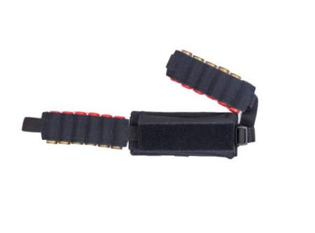 Подсумок-патронташ  Хольстер на 12 патронов к.12,16,20 Модуль ткань синт. черный /191251133/