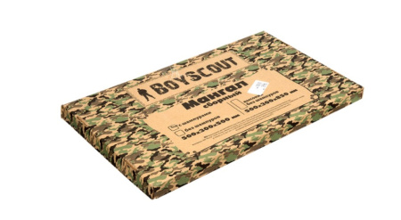 Мангал 500х300х500х0,8мм +6шампуров сборный Boyscaut /61237/ (1)