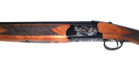 Охот. ружье Kral Tundra кал.12/76 710 орех, золотые утки,черн , экстр,аллюм.