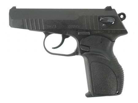 ОООП пистолет П-М17Т кал.9 РА рукоятка дозор новый дизайн один штифт (1)