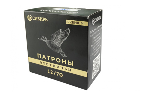 Патрон Новосибирск Сибирь Premium 12/70 №0 32гр (25)