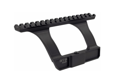 Кронштейн GTS Q121 Picatinny для АК/Сайга стальной зуб боковой