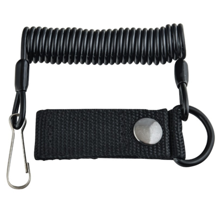 Ремень страховочный витой пистолетный с карабином Военпро