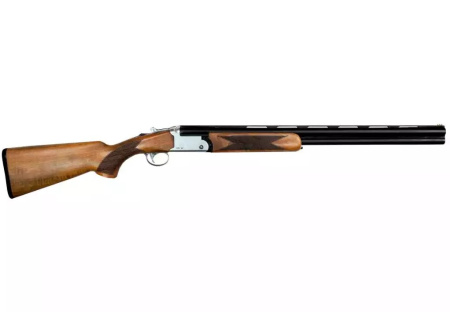 Охот. ружье Batsas 121H кал.12/76 710мм серебристый ресивер, раздельная планка, мушка,2ств, верт.