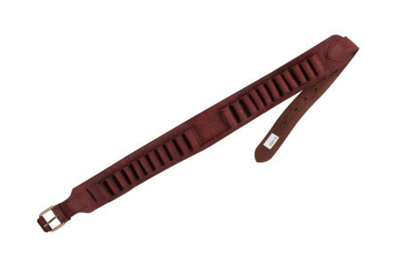 Патронташ Хольстер 25лет 12к открытый L-1300мм 22п кожа /231370000/