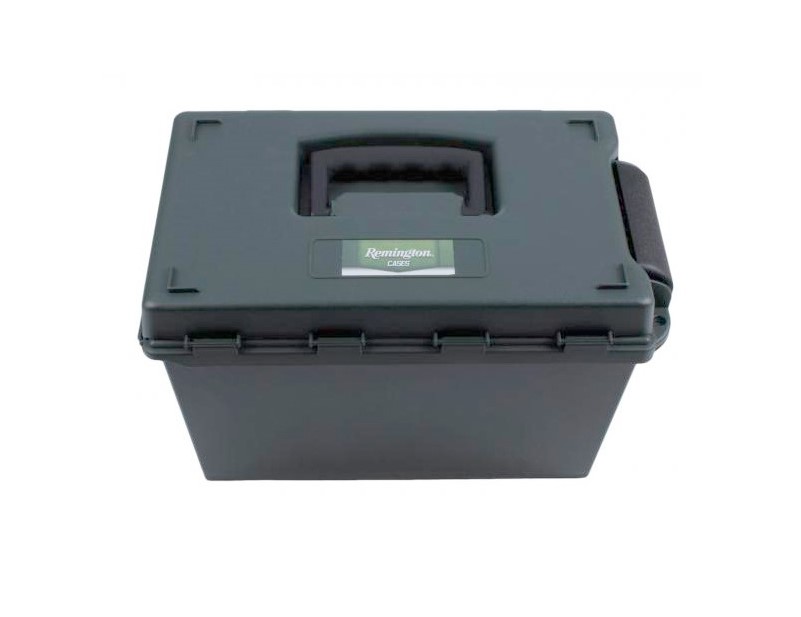 Ящик Remington для патронов 33,5х21х25,5 влагозащитный зеленый /R-910S/ Ящик Remington для патронов 33,5х21х25,5 влагозащитный зеленый /R-910S/