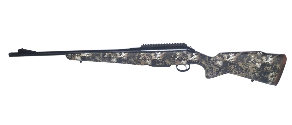 Нарезной карабин Лось-145 кал.308Win камуф.Криптек коричн.,Беддинг,пл.Пикатини