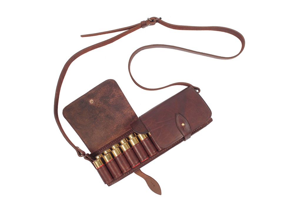 Патронташ Хольстер 25лет 16к 24п кожа коричневый /231480000/ (1)