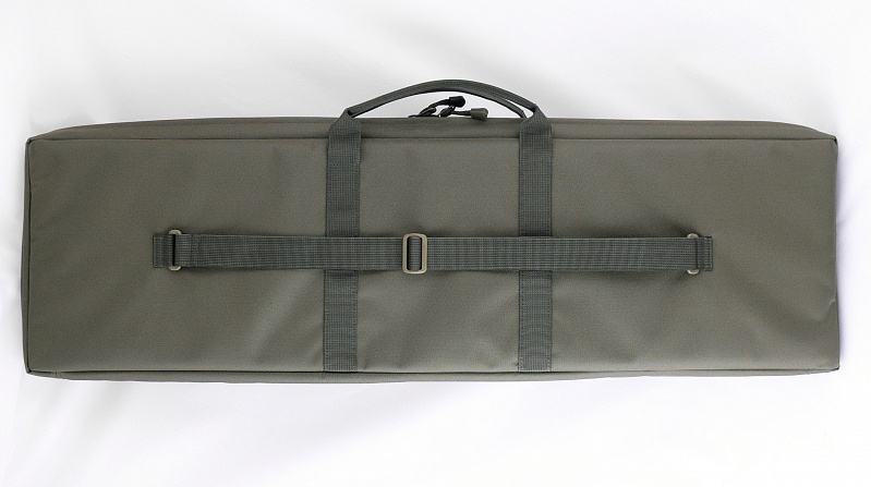 Кейс VEKTOR из капрона зеленый крепление оружия системой молле с отд.под магазин /А-9-1з/