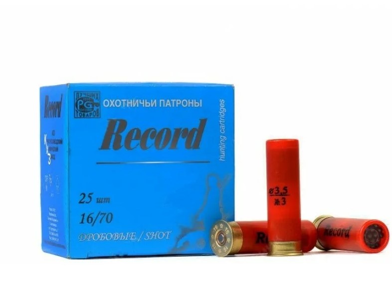 Патрон Record 16/70 №5 (25)
