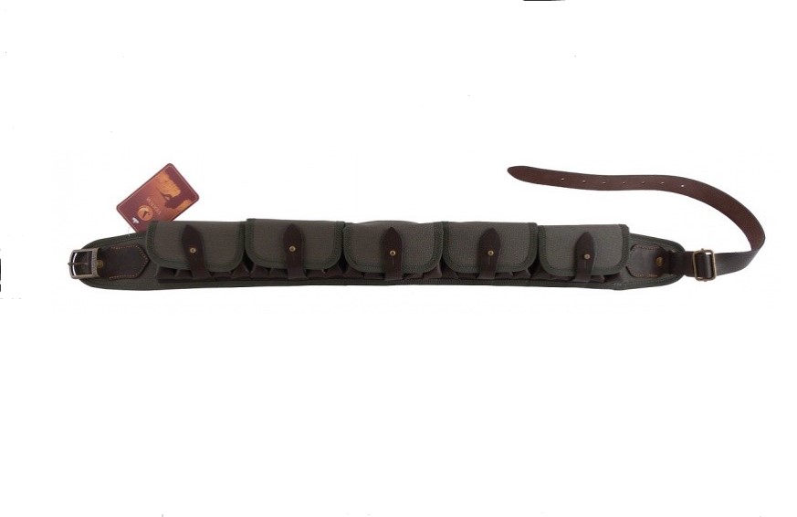 Патронташ VEKTOR закрытый из ткани кордура с ремнем кожа /П-50/ Патронташ VEKTOR закрытый из ткани кордура с ремнем кожа /П-50/