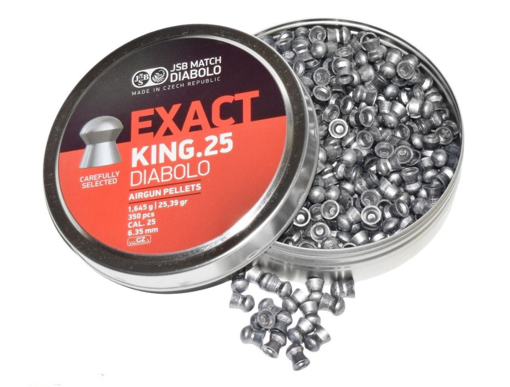 Пуля пневм. JSB Diabolo Exact King 6,35мм 1,645гр (350)/1уп.