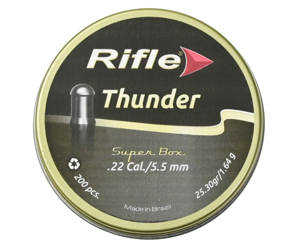 Пуля пневм. Rifle Premium Series Thunder 5,5мм 1,64гр (200)/1уп.