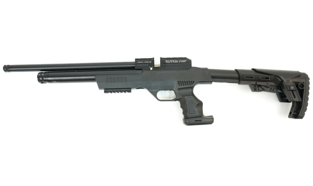 PCP Пневматический пистолет Puncher breaker 3 NP-03 k.6,35мм плс