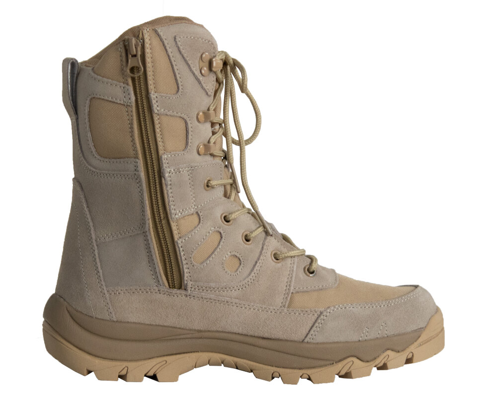 Берцы IFRIT Borhem резина/эва/кожа  беж. /ББС-603/